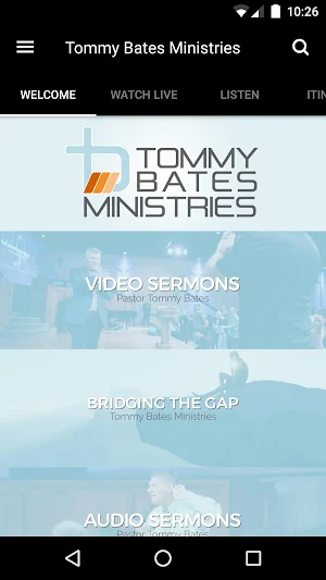 Tommy Bates Ministries Screenshot 0