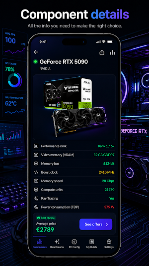 Fraym - PC Builder & Benchmark Screenshot 1