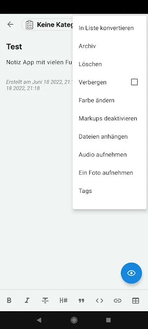 Notes Taking App Text Image Screenshot 2