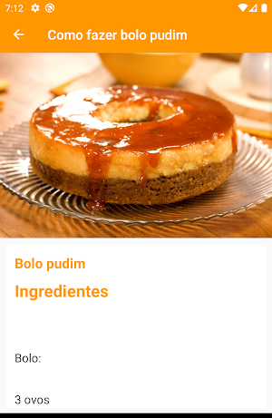 Como fazer bolo pudim Screenshot 3