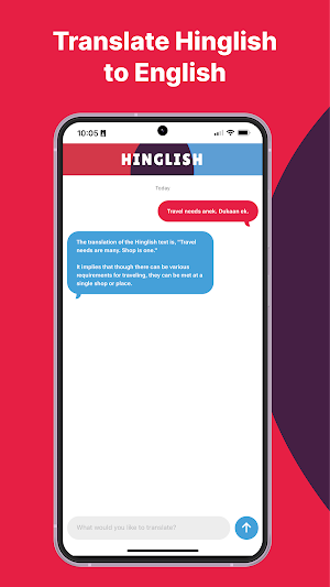 Hinglish Translator Screenshot 0