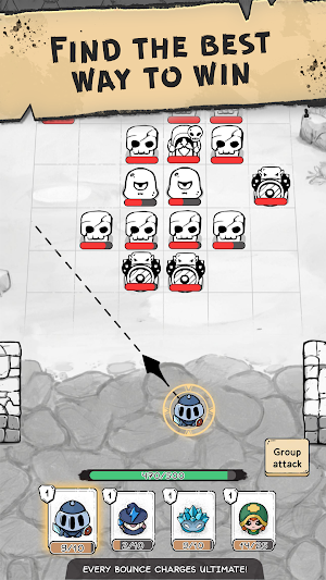 Hero balls: epic RPG battle Screenshot 1