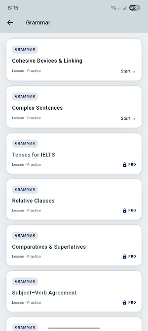 Practice TOEFL OET & CELPIP Screenshot 0