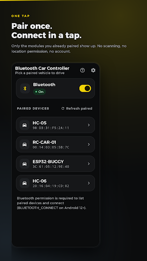 Bluetooth Car Controller RC Screenshot 1