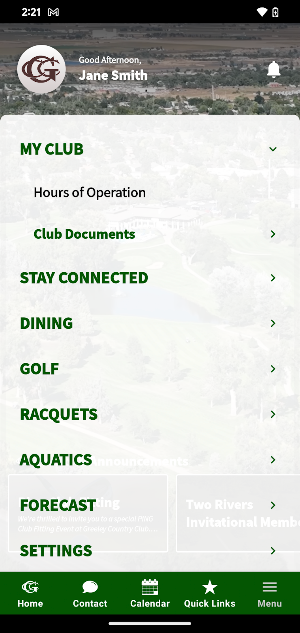 Greeley Country Club Screenshot 1