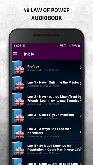 48 Laws of Power Audiobook Screenshot 1