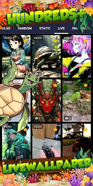 turtle wallpaper Screenshot 2