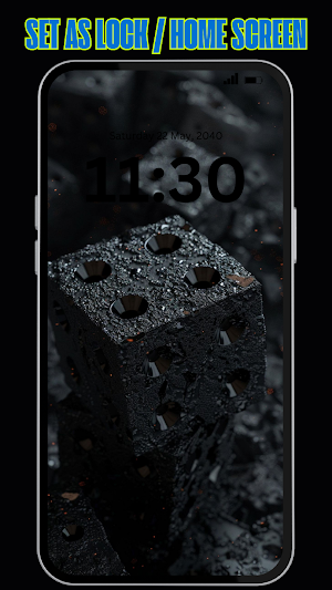 True Black Wallpaper 4K Screenshot 3