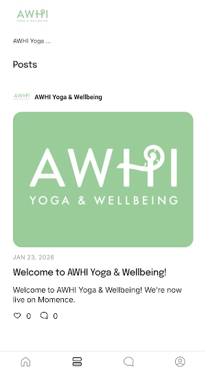 AWHI Yoga & Wellbeing Screenshot 3