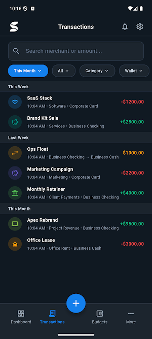Spendary Screenshot 2