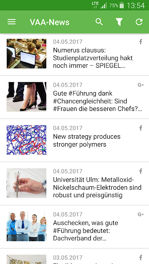 VAA App Screenshot 1