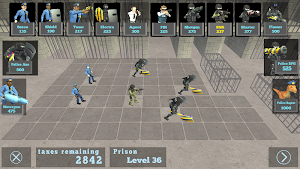 Battle Simulator: Prison & Police Screenshot 1