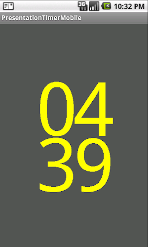 PresentationTimerMobile Screenshot 2