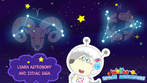 Wolfoo's Space Adventure Game Screenshot 1