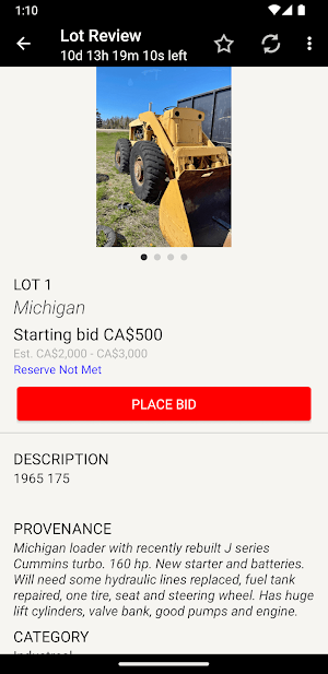East2112 Auction Screenshot 2