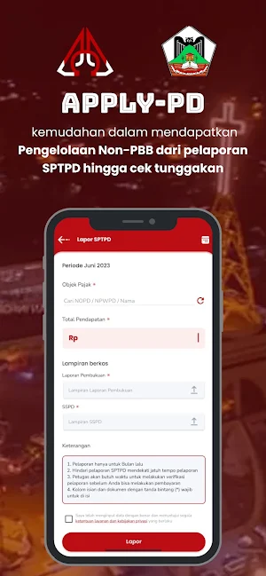 APPLY PD TOMOHON Screenshot 2