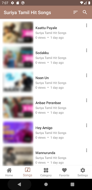 Suriya Tamil Hit Songs Screenshot 2