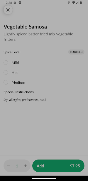 Taj Mahal Restaurant Screenshot 3