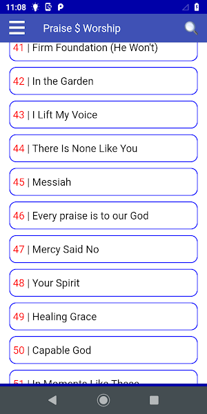 Praise & Worship Songs offline Screenshot 1