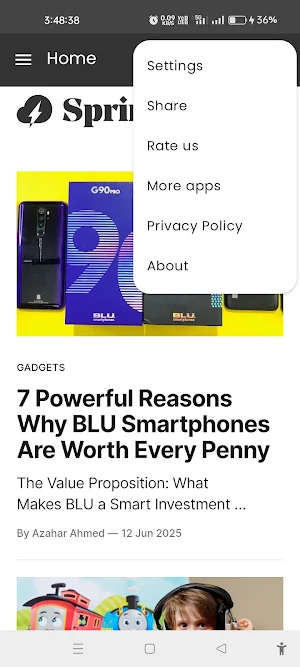 Sprintally® — Multi-Niche Blog Screenshot 3