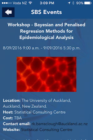 UoA BioSci Screenshot 1