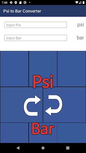 Psi to Bar Converter Screenshot 1