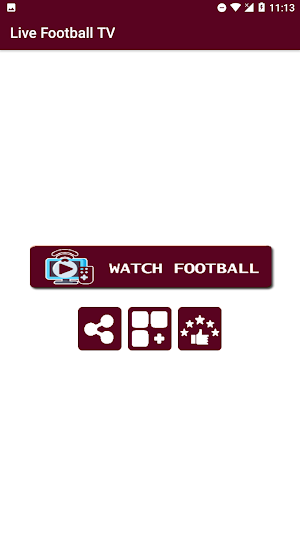 Live Football TV HD Streaming Screenshot 1