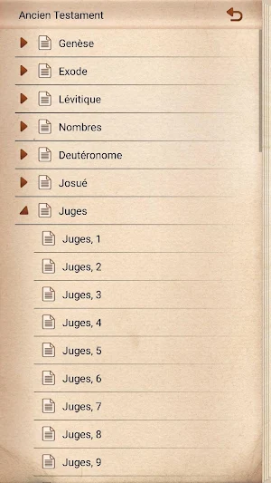 Ancien Testament - La Bible en Français Screenshot 2