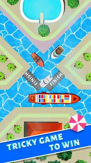 Mini Ship Cross Challenge Screenshot 1