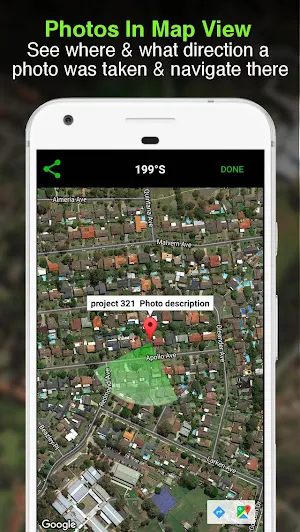 Solocator - GPS Field Camera Screenshot 1