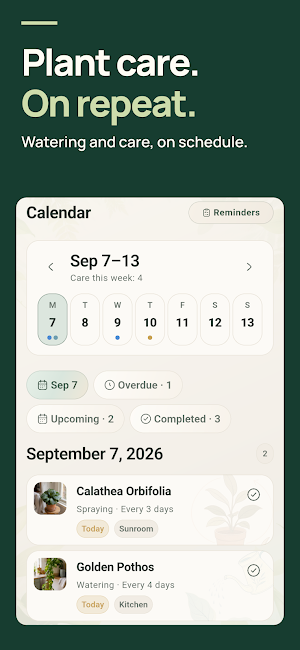 Listva: Plant Care & Scanner Screenshot 2