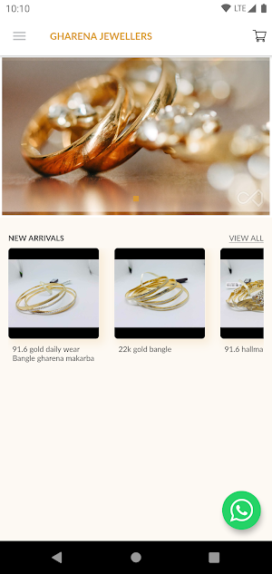 Gharena Jewellers - Jewelry Showroom Design App Screenshot 1