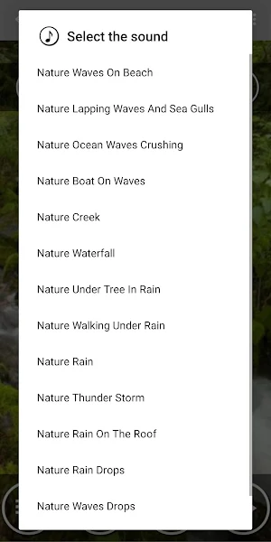 Water Sounds Meditation Screenshot 1
