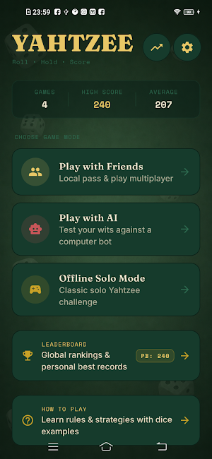 Yahtzee: Yahtzy Dice Fun Screenshot 0