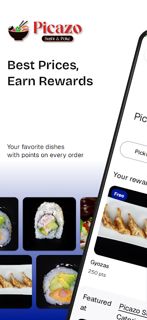 Picazo Sushi Poke Catering Screenshot 0
