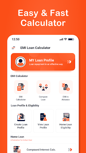Loan EMI Calculator Screenshot 1