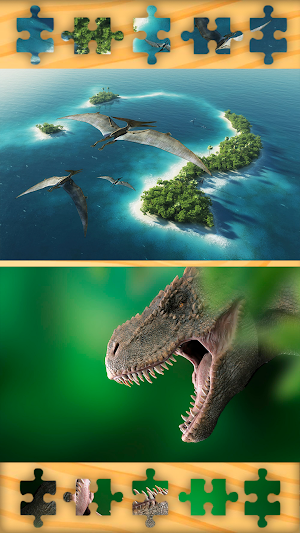 Dinosaurs Jigsaw Puzzles Games Screenshot 1