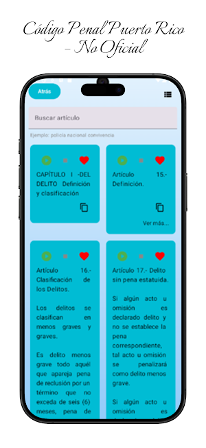 Código Penal de Puerto Rico Screenshot 0
