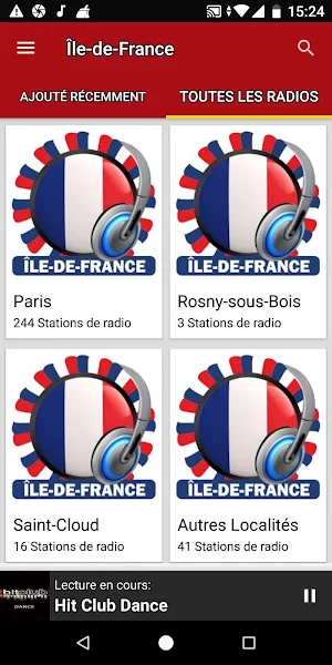 Stations Radio de Île-de-Franc Screenshot 3