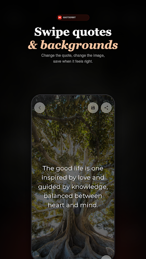 Quote Orbit: Quote Maker Screenshot 2
