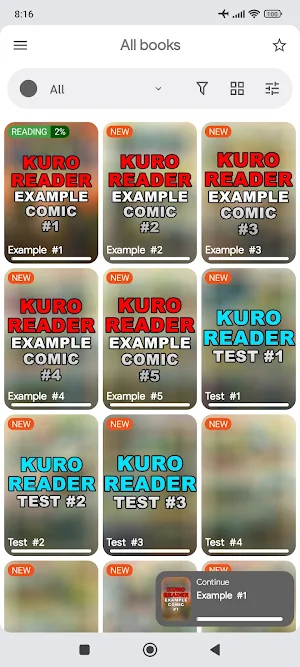 Kuro Reader+ Pro Screenshot 0
