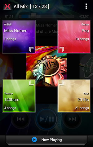 MIXTRAX App Screenshot 1