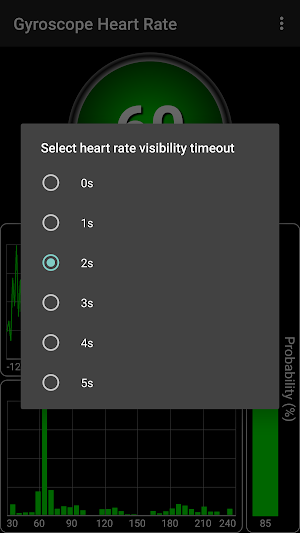 Gyroscope Heart Rate Screenshot 3