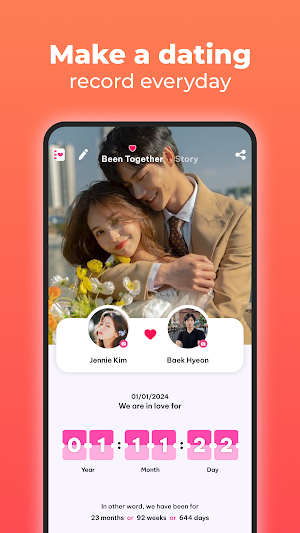Love days: Anniversary tracker Screenshot 2