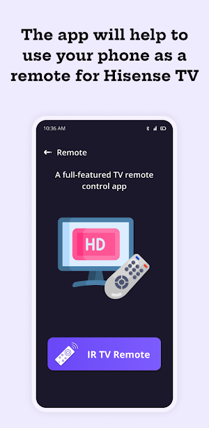 TV Remote Go : Hisense TV Screenshot 0