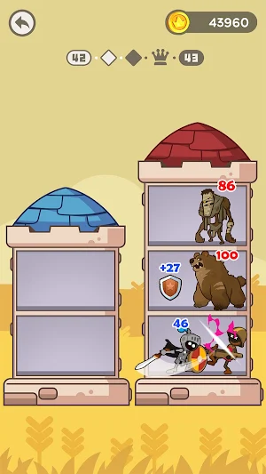 Stick Knight：Mighty Tower Wars Screenshot 2