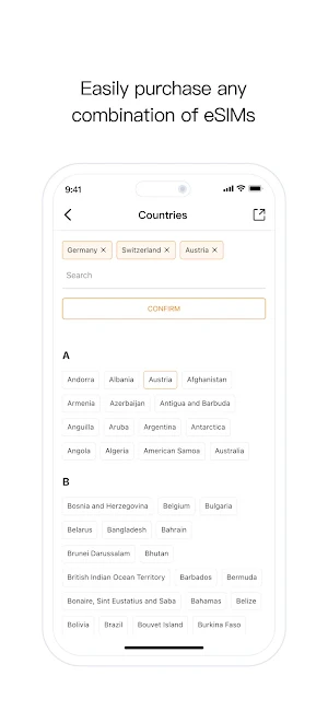 Yoho eSIM Screenshot 2