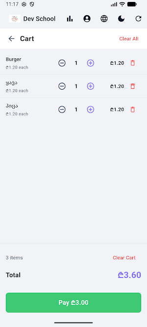 Schoolify-POS Screenshot 1