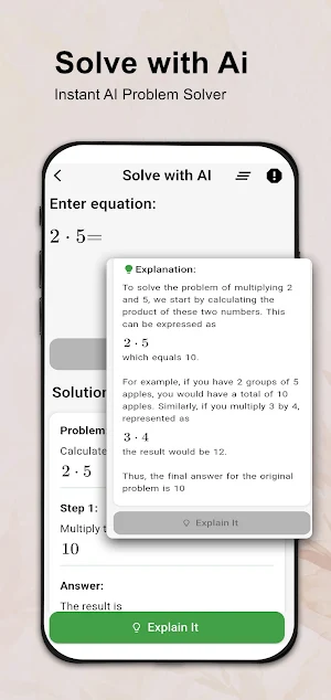 AI Maths Teacher Screenshot 3