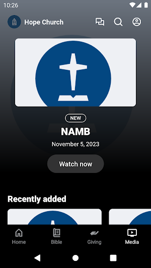Hope Church Robinson Screenshot 1